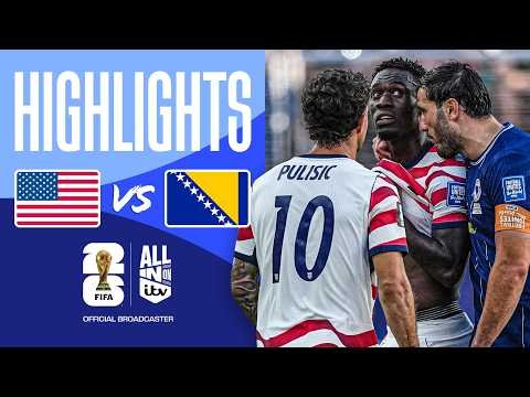 USA vs Bosnia & Herzegovina