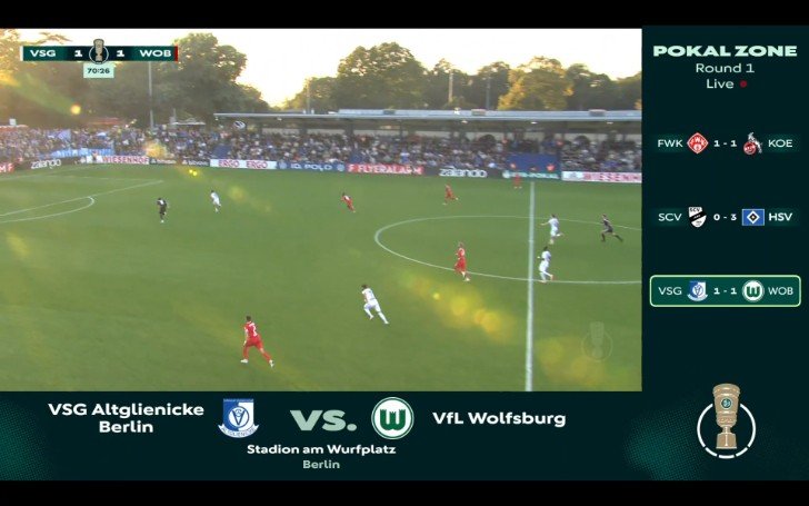 Altglienicke vs VfL Wolfsburg
